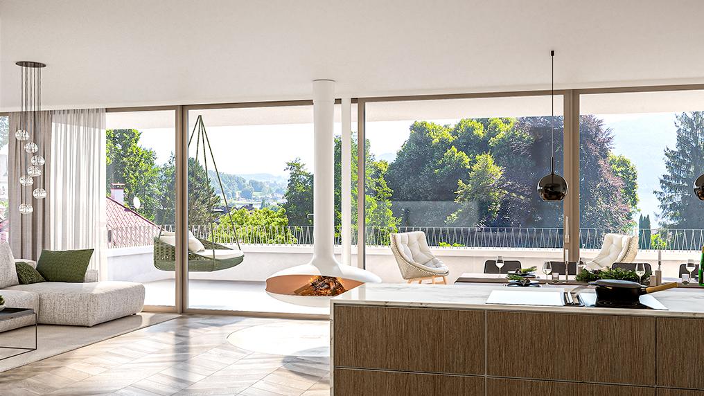 Altmünster: DAS Penthouse  am Schlosspark