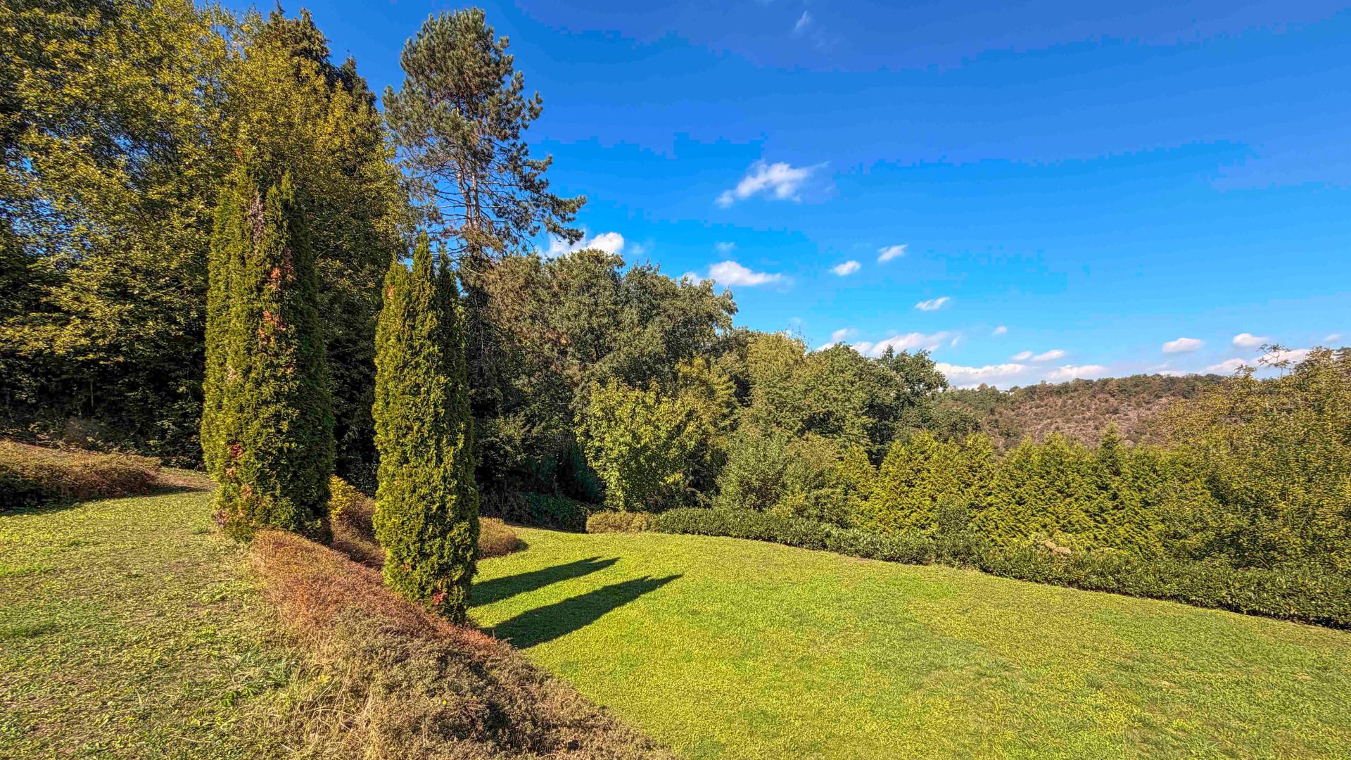 Natur vor der Tür. Stadt in unmittelbarer Nähe.